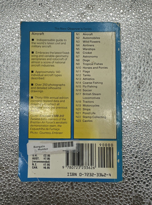 The New Observer's Book of Aircraft by Green William - Book 8850