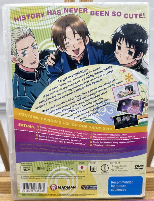 Hetalia Axis Power Season 1 Collection DVD In Good Condition 6044