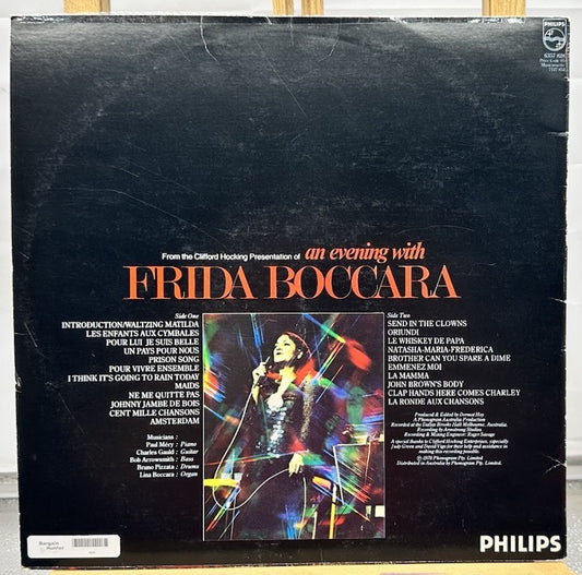 An Evening With Frida Boccara Record In Good Condition 6646