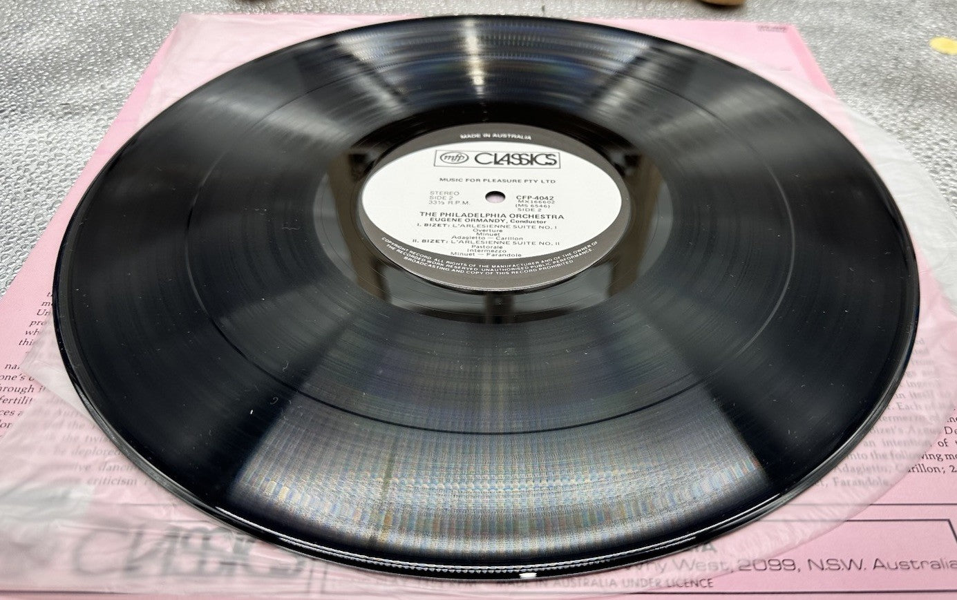 Gaîté Parisienne - Ballet Russe de Monte Carlo / L'Arlésienne Record In GC 6999