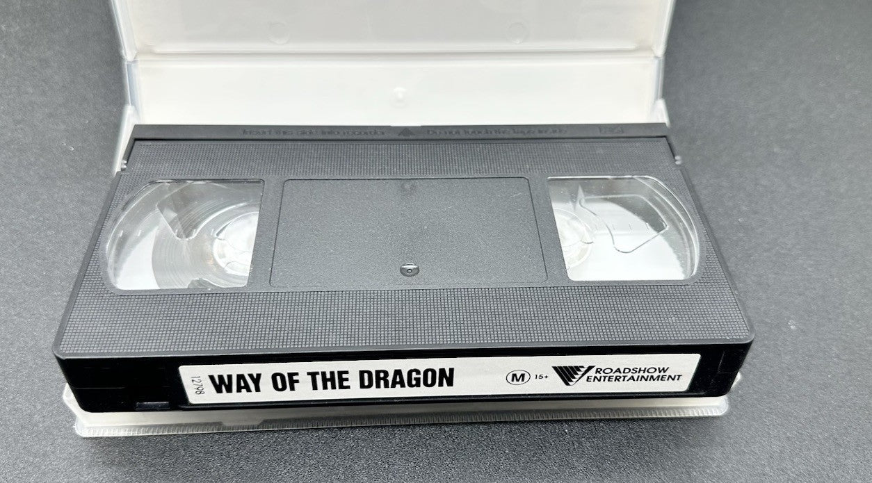 Bruce Lee The Way Of The Dragon VHS Tape In Good Condition 9098