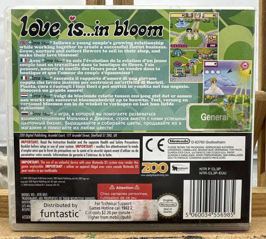 Love Is In Bloom Nintendo DS Complete Game 9255