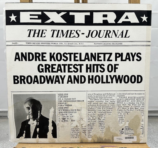 Andre Kostelanetz - Plays Greatest Hits Of Broadway And Hollywood Record In OK
