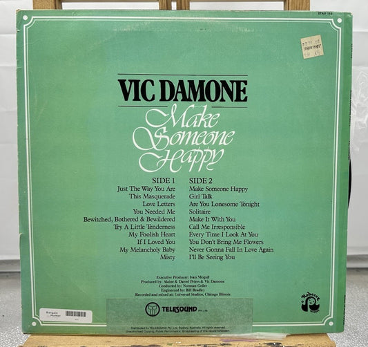 Vic Damone - Make Someone Happy Record In Good Condition 6849
