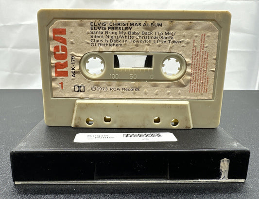 Elvis' Christmas Album Cassette Tape In OK Condition 8070