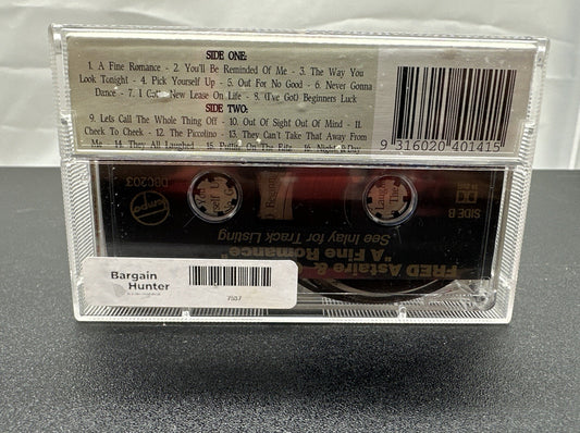 A Fine Romance : Fred Astaire & Ginger Rogers Cassette Tape In Good Cond 7537