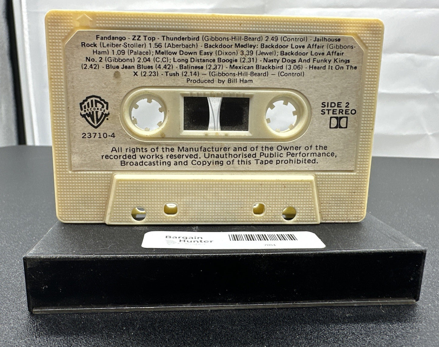 The Best OF ZZ Top Cassette Tape In OK Condition 7834