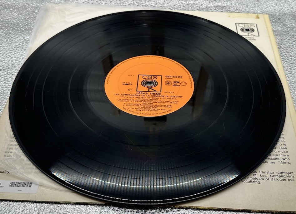 Les Compagnons De La Chanson - Lara's Theme In Concert Record In GC 6642