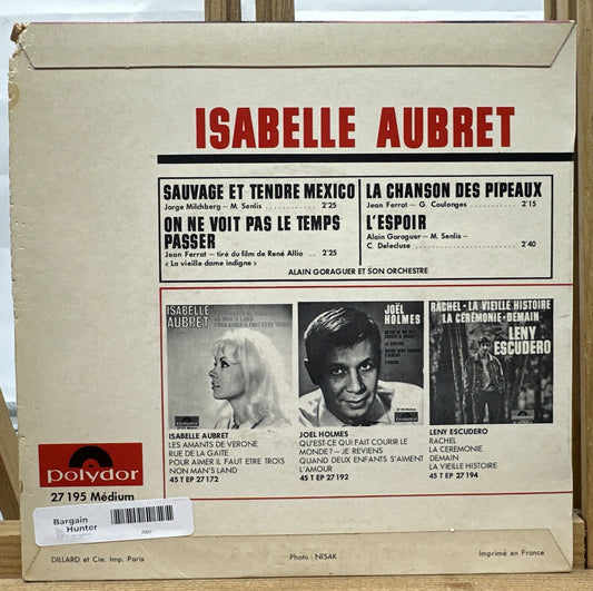 Isabelle Aubret - Polydor 7” Record In Good Condition 7907