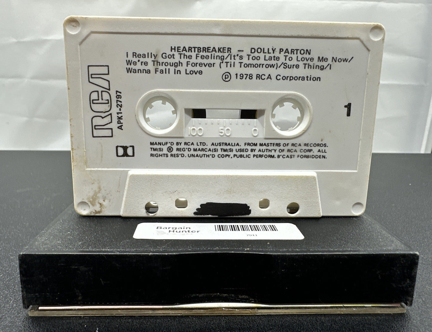 Heartbreaker : Dolly Parton Cassette Tape In OK Condition 7941