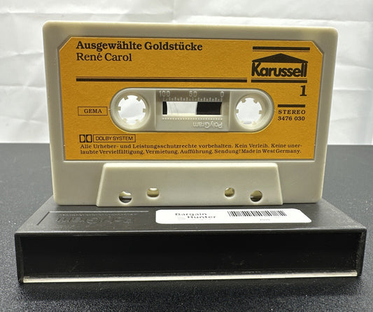 Ausgewa"hlte Goldstu"cke : Rene' Carol Cassette Tape In Good Condition 7533