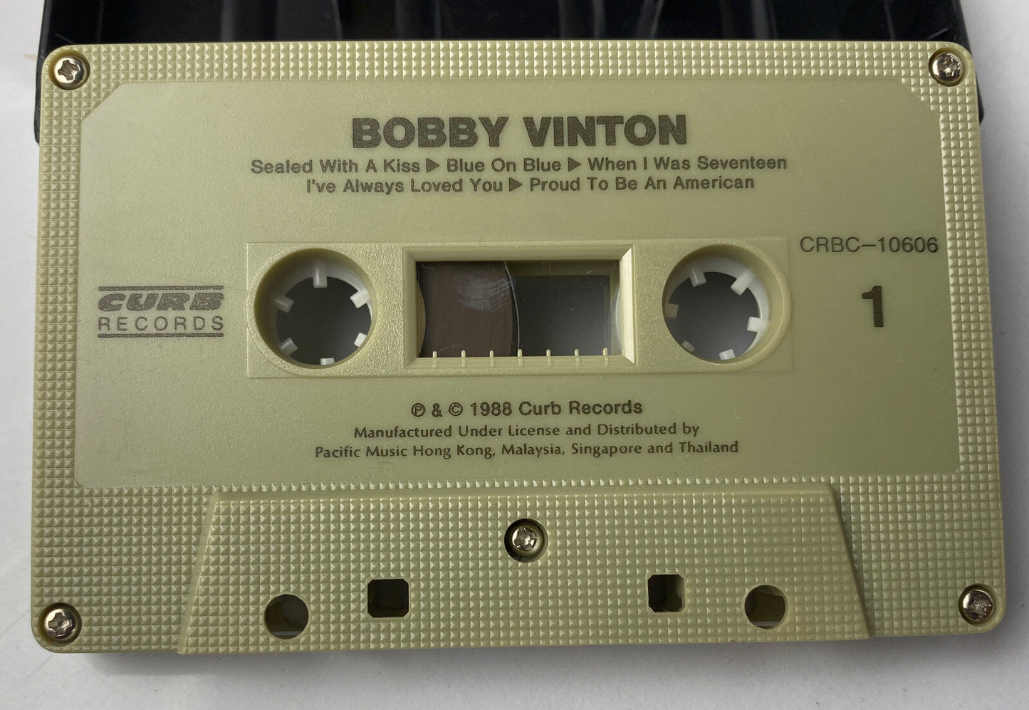 M913 Bobby Vinton Cassette Tape In OK Condition