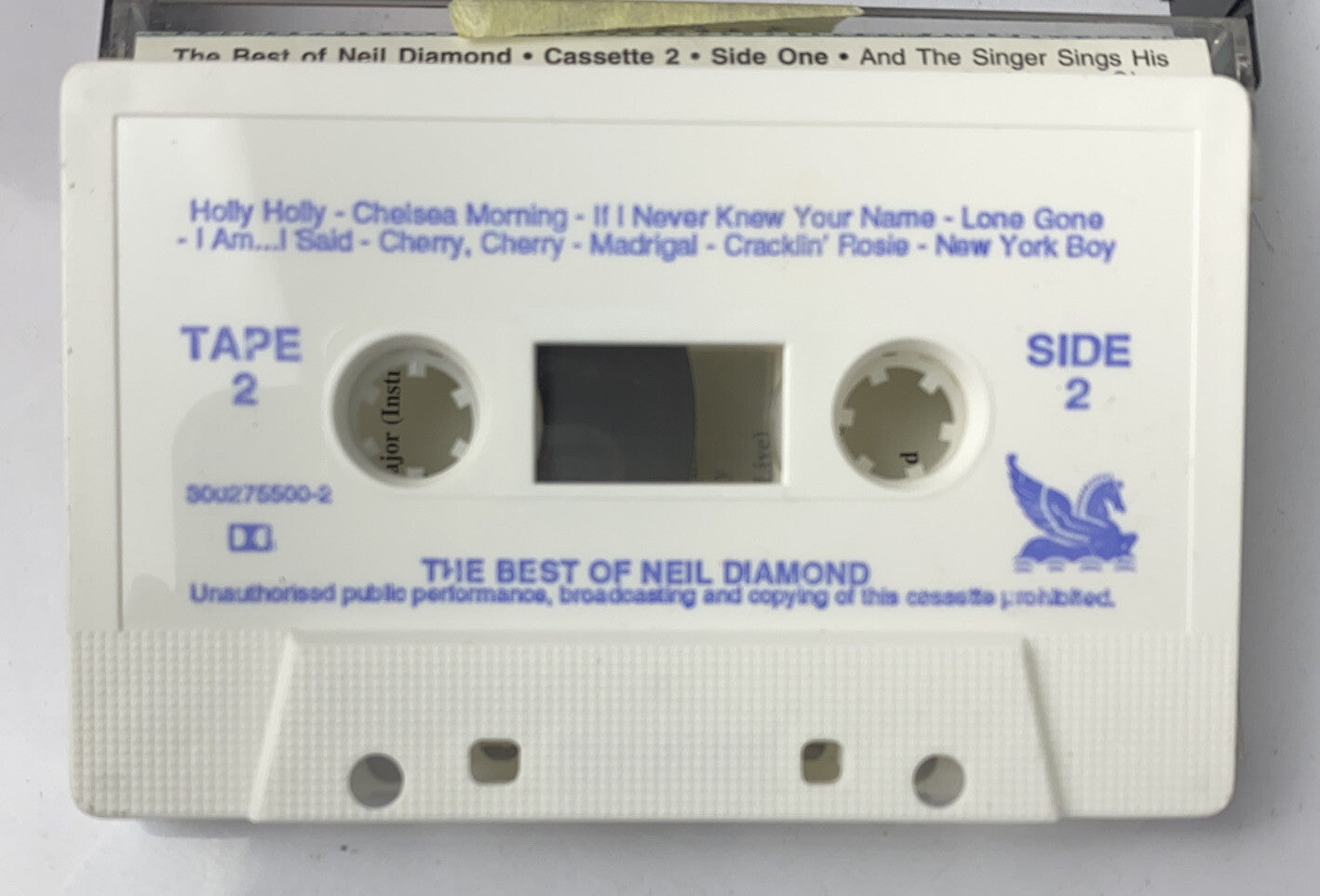 M918 The Best OF Neil Diamond 2 Cassette Tape In Good Condition