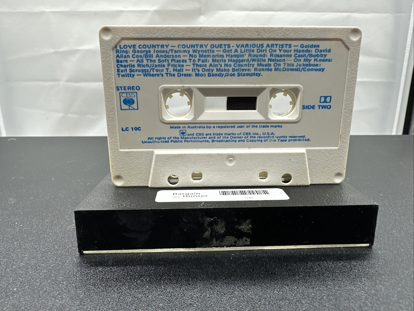 I Love Country Duets Cassette Tape In OK Condition 7785