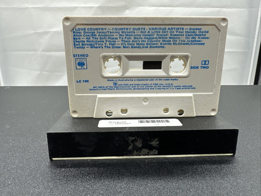 I Love Country Duets Cassette Tape In OK Condition 7785
