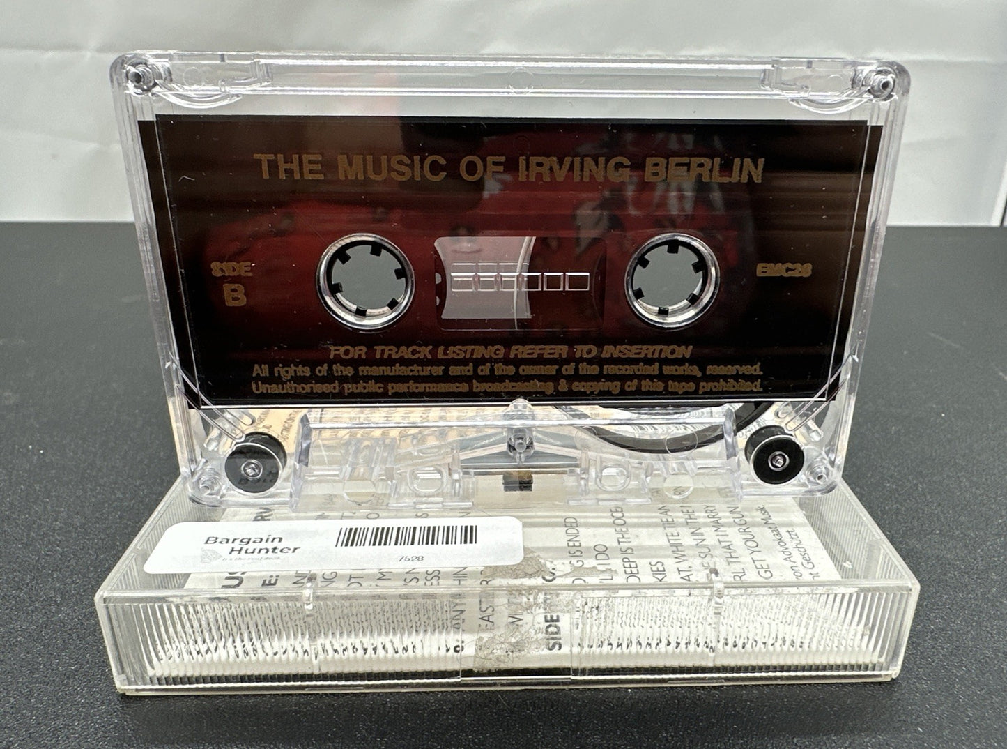 The Music Of Irving Berlin Cassette Tape In Good Condition 7528