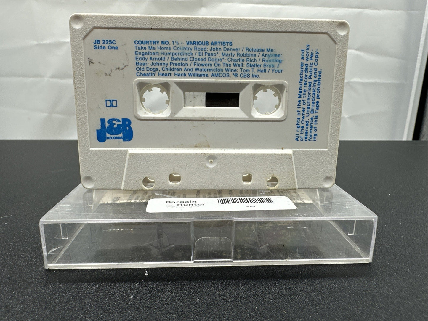 Country No.1's Cassette Tape In OK Condition 8067