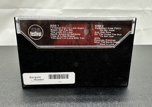 Great Hits Burt Bacharach Cassette Tape In OK Condition 7535