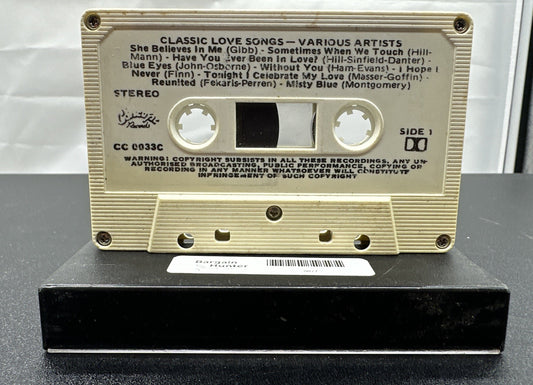 Classic Love Songs Cassette Tape In OK Condition 8077