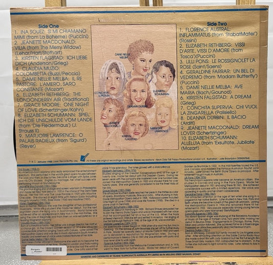 The World's Greatest Voices Sopranos Record In Good Condition 6426