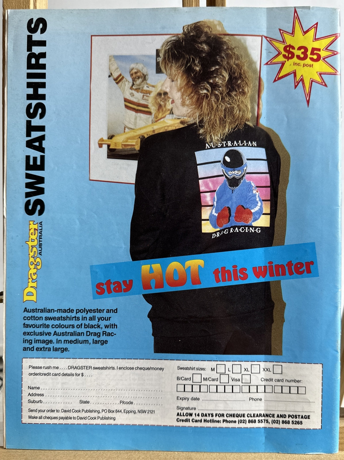 Dragster Australia Magazine No.343 August 1992 In Good Condition