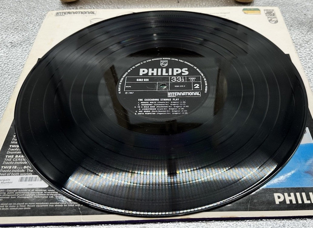 The Cascading Strings Play Record In Good Condition 7033