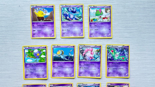 19 X Pokemon Psychic Cards Collection Random Years & Series 5086