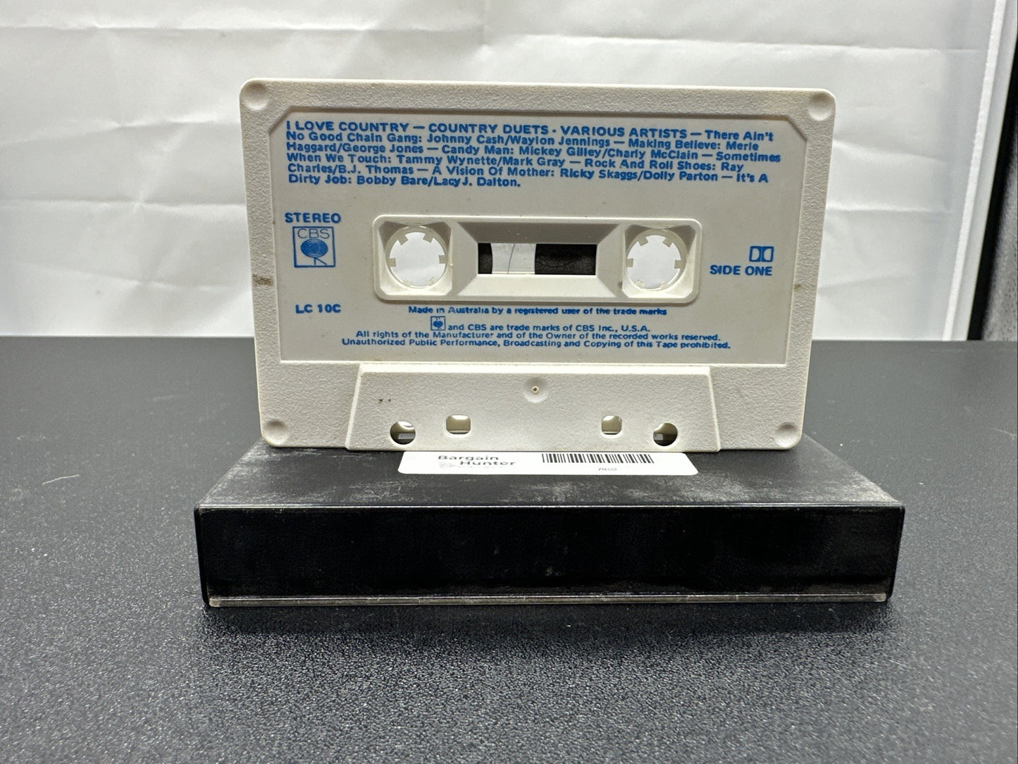 I Love Country Duets Cassette Tape In OK Condition 7852