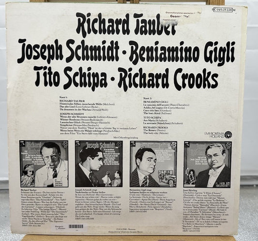 Richard Tauber -Joseph Schmidt -Beniamino Gigli -Tito Schipa Record In GC 7038