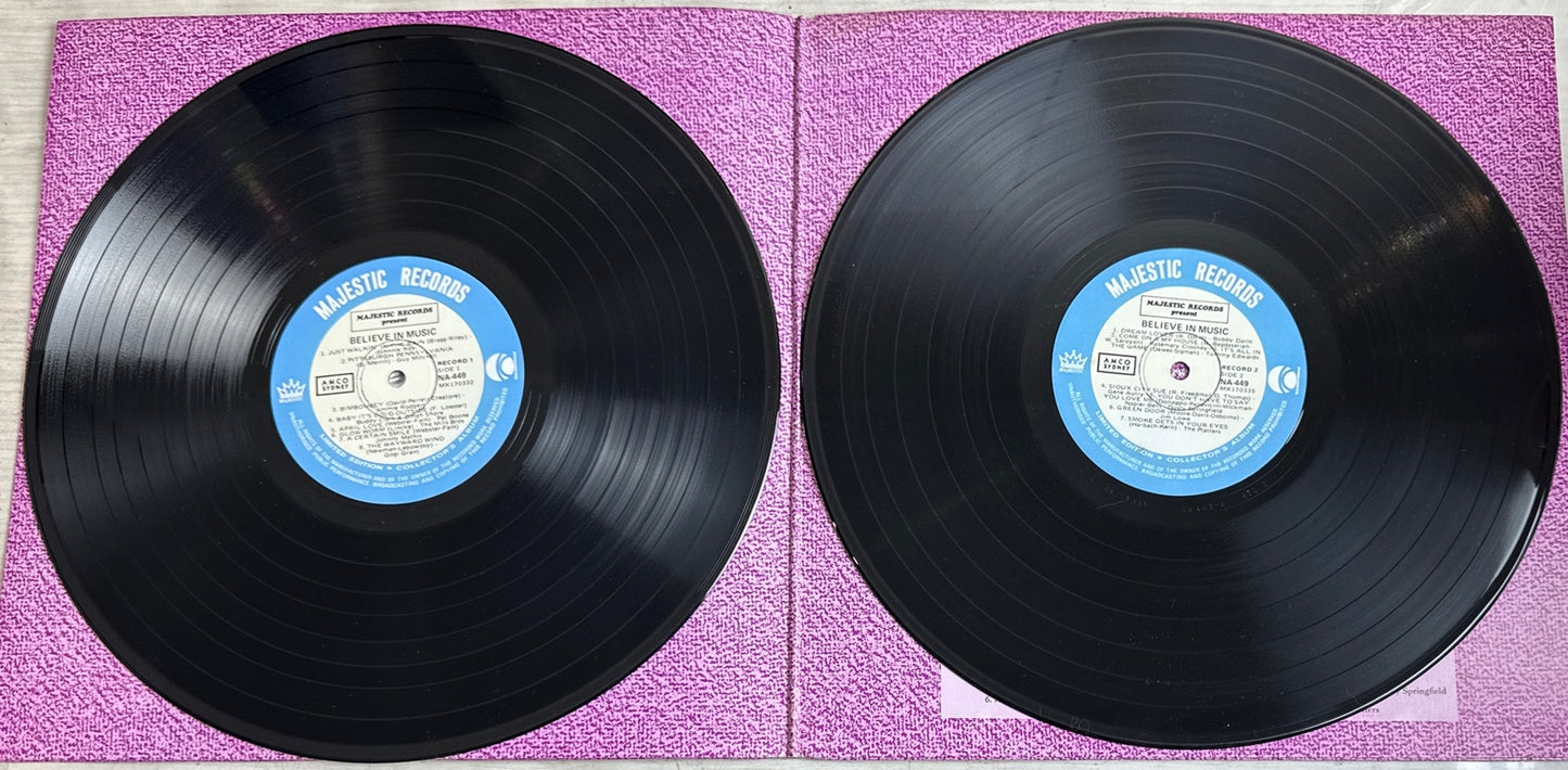 Believe In Music Various Artists 30 Original Hits - 12" Vinyl Record 3893