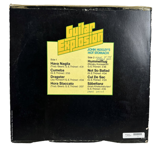 John Huxley's Hot Stomach - Guitar Explosion - 12" Record 4499