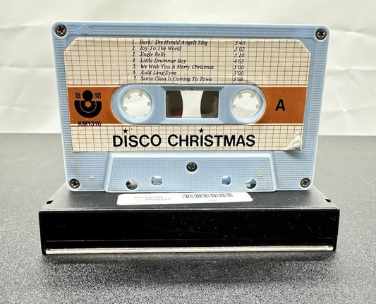 Disco Christmas Cassette Tape In OK Condition 7844