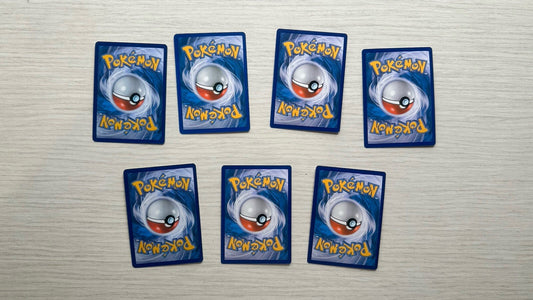 7 X Pokemon Psychic Cards Collection Random Years & Series 5086