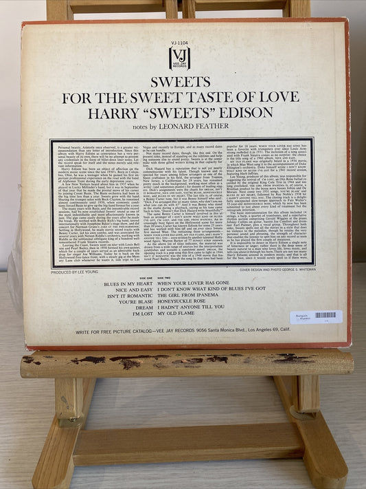 Leonard Feather Sweets For The Sweet Taste Of Love Record In Good Condition 3402