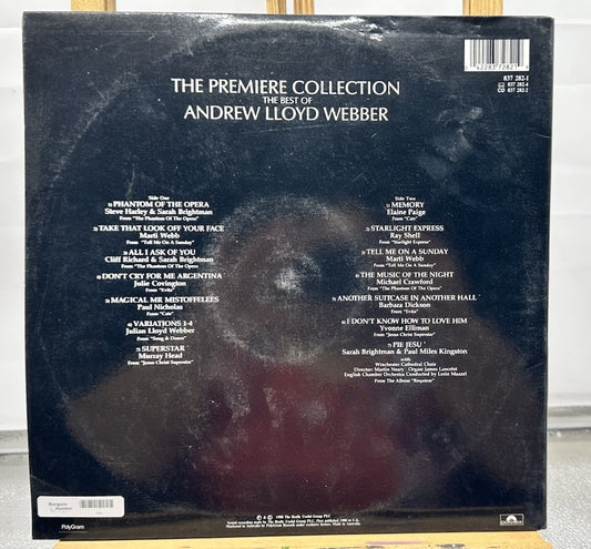 Andrew Lloyd Webber The Premiere Collection Record In Good Condition 7502