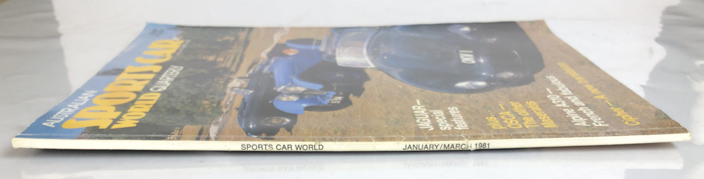 Australian Sports Car World Quarterly January / March 1981 Magazine