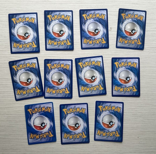 11 X Pokemon Trainer Cards Collection Random Years & Series 6388