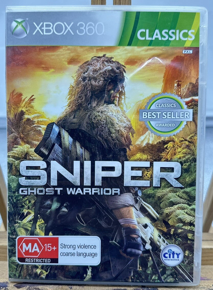 Snipper Ghost Warrior PAL Xbox 360 Complete 5724