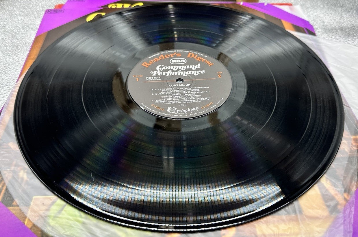 Command Performance - A Night at the Opera 6 LP Box Set Reader's Digest Record