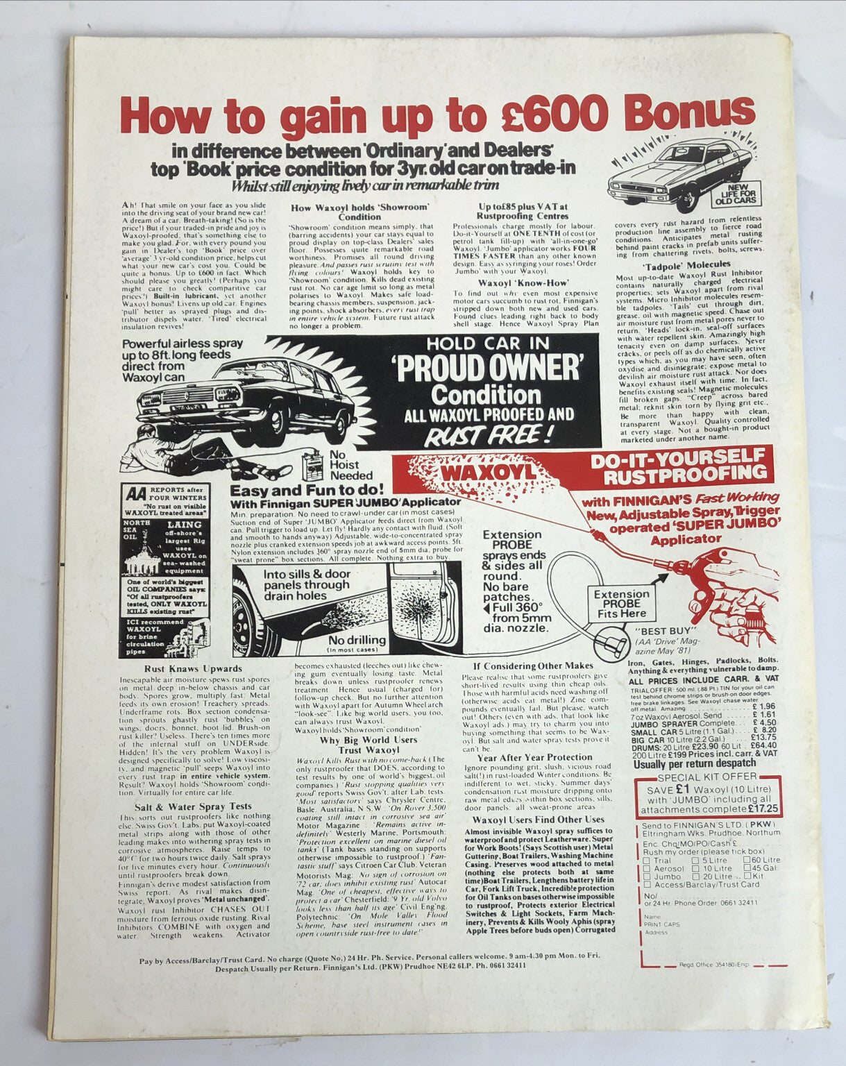 Practical Classics & Car Restorer Vol. 2 No. 6 1981 Magazine In Good Condition