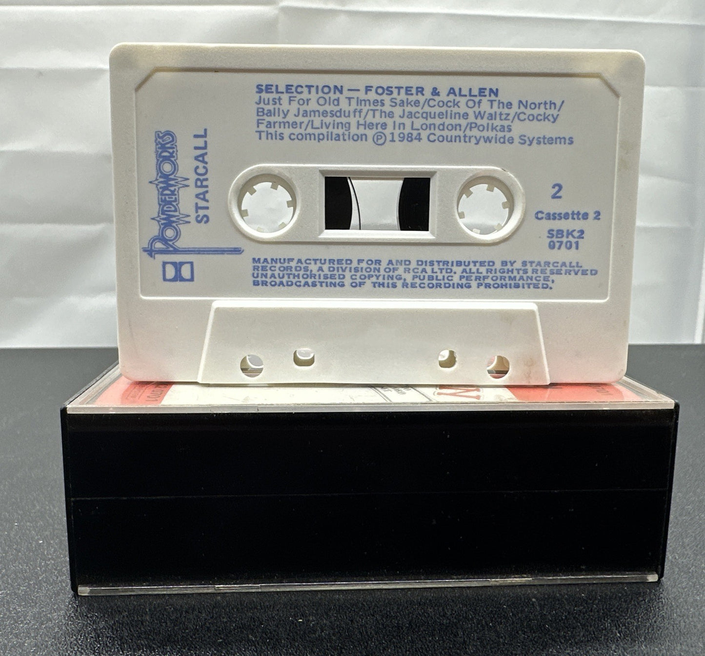 Foster & Allen Selection Cassette Tape In Good Condition 7756