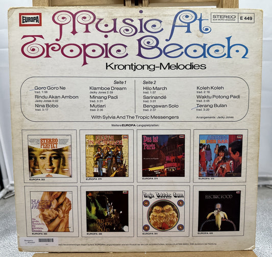 Music At Tropic Beach - Krontjong-Melodies Record In Good Condition 6683