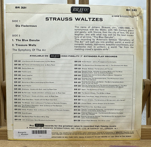 Strauss Waltzes 7” Record In Good Condition 7742