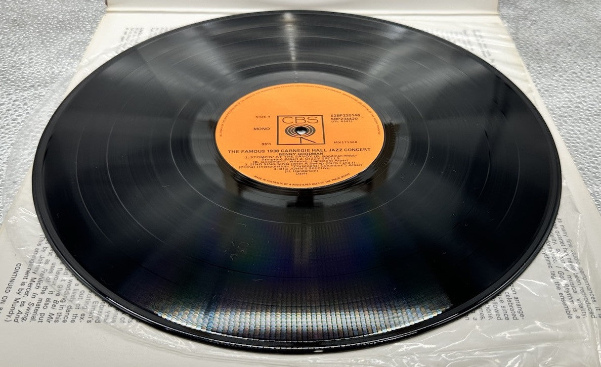 Benny Goodman - The Famous 1938 Carnegie Hall Jazz Concert Record In GC 6409