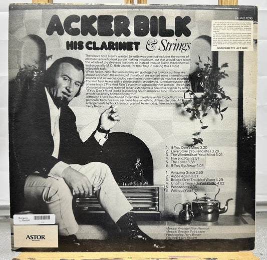Acker Bilk - His Clarinet And Strings Record In Good Condition 6742
