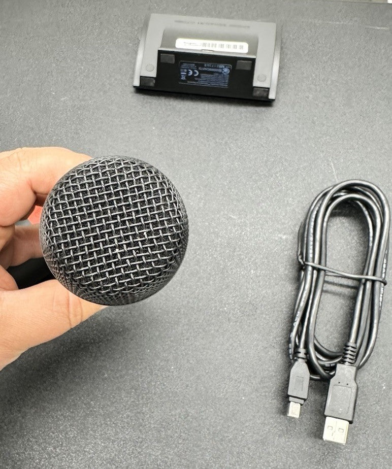 Pair of Singstar Wireless Microphone PlayStation PS3/4 In Good Condition 9117