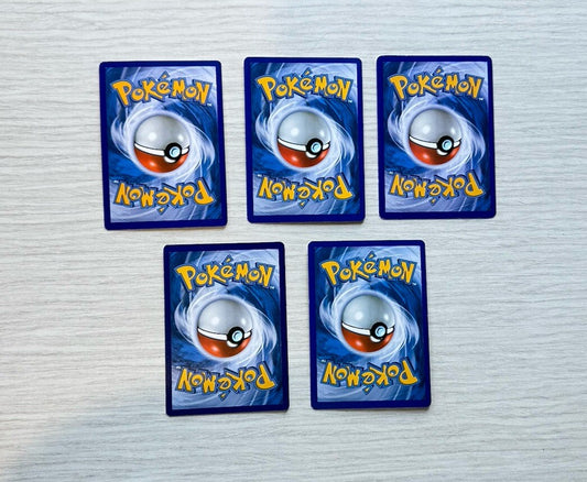 5 X Pokemon Dragon Trading Cards Collection Random Years & Series GC 6391