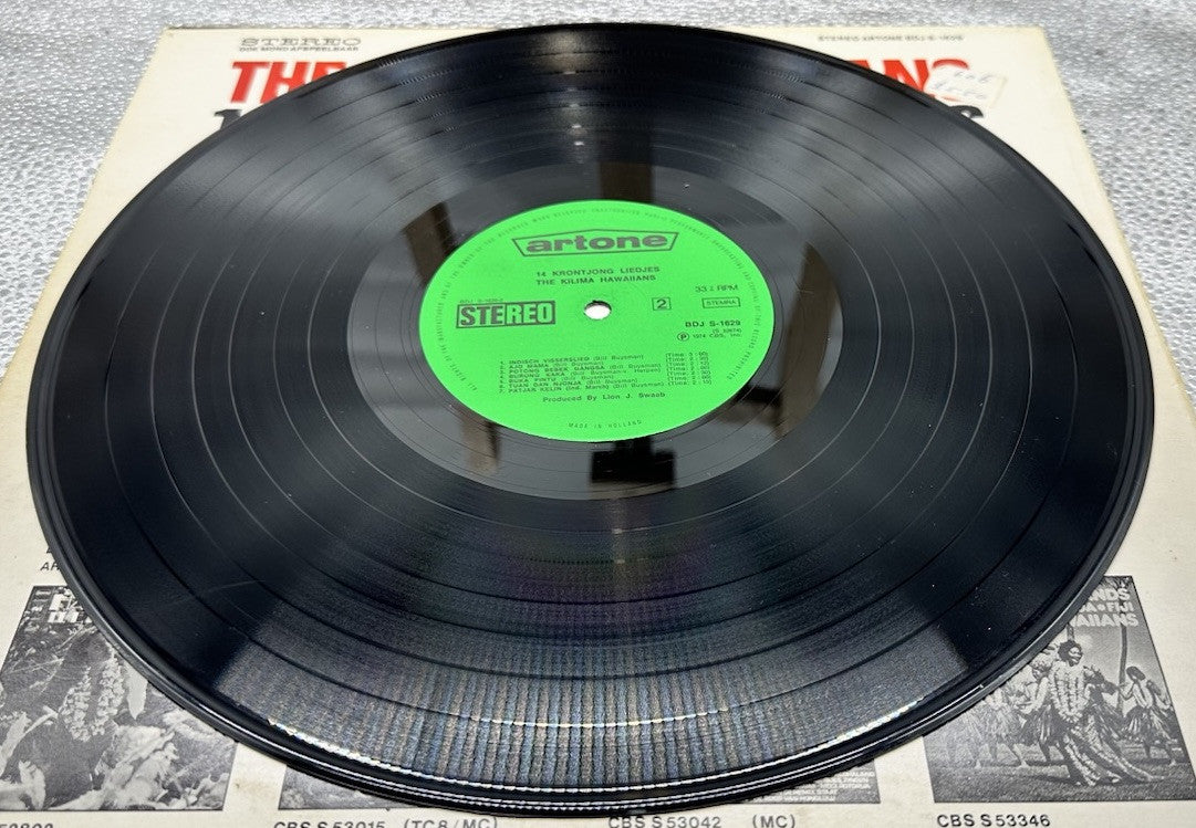 De Kilima Hawaiians – 14 Krontjong Liedjes Record In Good Condition 6715