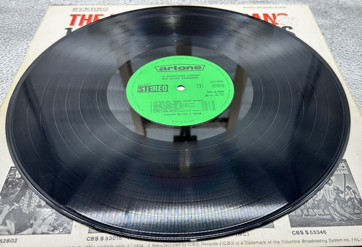 De Kilima Hawaiians – 14 Krontjong Liedjes Record In Good Condition 6715