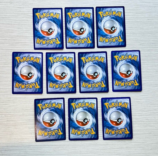10 X Pokemon Dark Trading Cards Collection Random Years & Series GC 5084